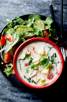 Creamy Chicken Alfredo Tortellini Soup | Better Homes ... image