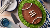 Football Cake Recipe | Southern Living image