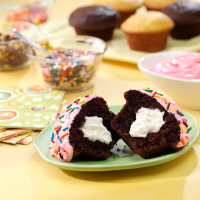Reddi-wip Filled Cupcakes | Allrecipes image