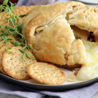 Baked Brie in Pie Crust Recipe | Yummly image