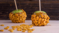Spicy Goldfish Caramel Apples | Recipe - Rachael Ray Show image