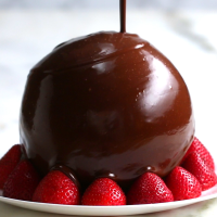 Magic Chocolate Ball Recipe by Tasty image