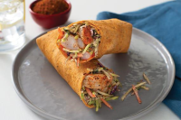 Healthy Shrimp Po Boy Wrap Recipe - Mission Foods image