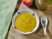 Apple and Mango Puree | So Delicious image