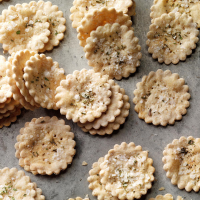 Thyme-Sea Salt Crackers Recipe: How to Make It image