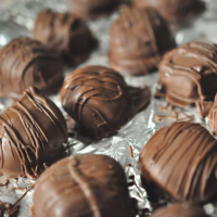 No Bake Chocolate Covered Peanut Butter Balls Recipe ... image