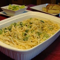 Ricotta Fettuccine Alfredo with Broccoli Recipe | Allrecipes image