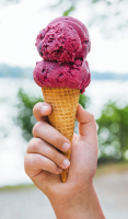 Blackberry Chocolate Chip Ice Cream Recipe | Yankee Magazine image