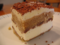 Tiramisu Ice-Cream Cake Recipe - Food.com image