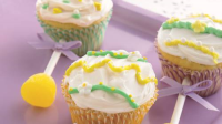 Baby Rattle Cupcakes Recipe - BettyCrocker.com image