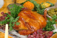 Brined and Roasted Turkey Recipe | Food Network image