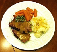 Tender Pot Roast with Gravy Yankee ... - Just A Pinch Recipes image