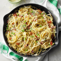 Prosciutto Pasta Toss Recipe: How to Make It image