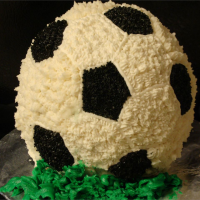 Soccer Ball Cake Recipe | Allrecipes image