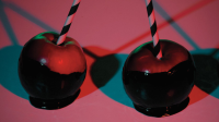 Black Candy Apples Recipe | Martha Stewart image
