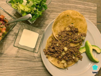 Receta de Tacos de carne molida - RecetasGratis image
