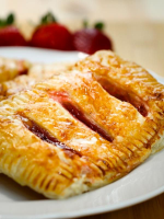 Strawberry Turnovers Recipe - Rich And Delish image