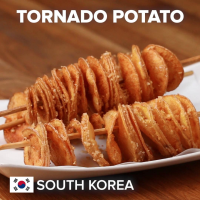 Korean Tornado Potatoes Recipe by Tasty image