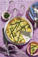 Asparagus-and-Goat Cheese Quiche Recipe | Southern Living image