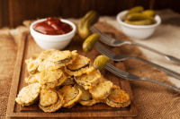Healthy Fried Pickles | TastyCookery image