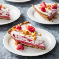 Coconut-Raspberry Gelato Pie | America's Test Kitchen image