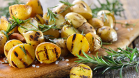 Food On a Stick: Grilled Potato Rosemary Kebabs | Recipe ... image