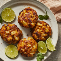 Air-Fryer Fish Cakes Recipe | EatingWell image