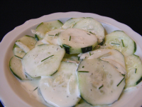 CUCUMBER SALAD WITH RANCH DRESSING RECIPES
