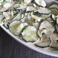 Cucumber Ranch Salad - An Affair from the Heart image