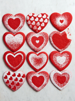 RED VELVET HEART COOKIES RECIPES