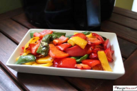 Recipe This | Air Fryer Roasted Bell Peppers image