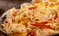 Chinese New Year: Long Life Noodles with Shrimp Recipe ... image