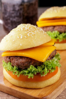 5 Ingredient Keto Buns! BEST Low Carb Fathead Dough Burger ... image
