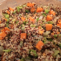Quinoa with Sweet Potatoes and Broccoli Recipe | Allrecipes image