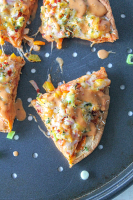 Air Fryer Mexican Pizza – Pixels and Plates image