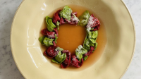 Red and Green Tortellini Wreaths | Recipe - Rachael Ray Show image