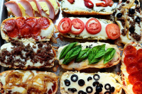 French Bread Pizzas - The Pioneer Woman image