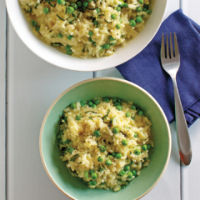 Minty Pea Risotto – Instant Pot Recipes image