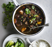 Chinese braised pork with plums recipe | BBC Good Food image