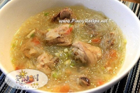 Chicken Sotanghon Soup Recipe image