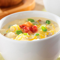 Loaded Baked Potato Chowder - Recipes | Pampered Chef US Site image