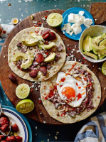 Baleadas | Jamie Oliver tortilla and refried beans recipe image
