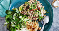 Larb gai recipe by Chat Thai's Amy Chanta | Gourmet Traveller image