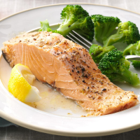 SALMON TOPPED WITH CRAB MEAT RECIPES
