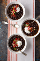 Black Bean-and-Chile Soup - Country Living image