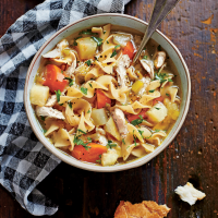 Soulful Chicken Soup Recipe | MyRecipes image