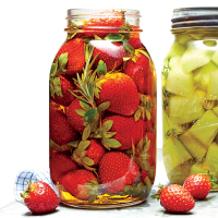 Pickled Strawberries Recipe | MyRecipes image