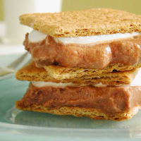 S'mores Sandwiches Recipe | MyRecipes image