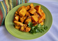 Air Fryer Roasted Sweet Potatoes | Allrecipes image