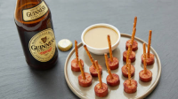 Smoked Turkey Appetizer with Guinness™-Mustard Dipping Sauce image